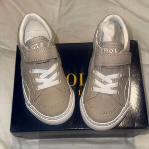 Polo by Ralph Lauren Kids Beige Sneakers